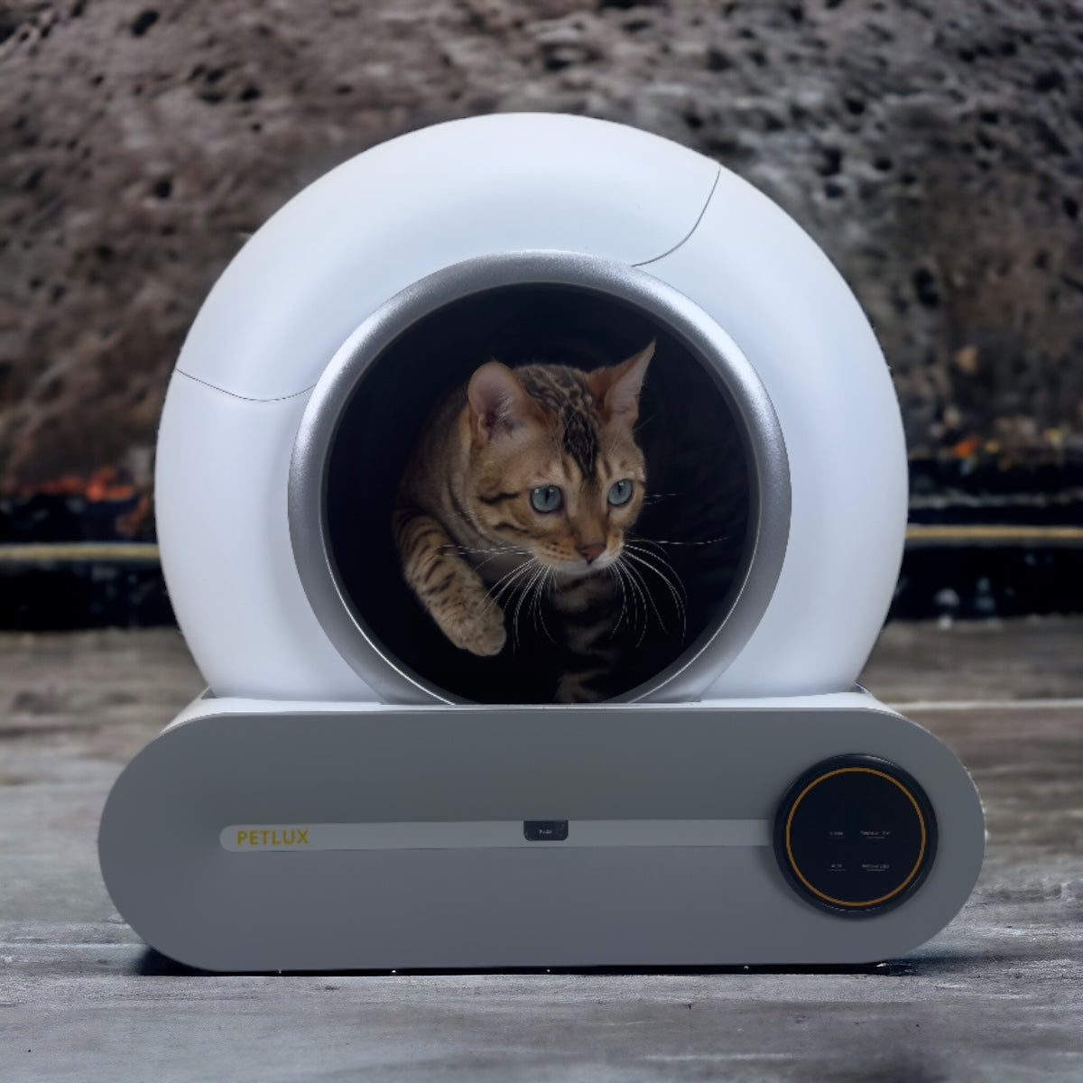 De Innovatieve Automatische Kattenbak van Petlux: Een Revolutie in Kattenhygiëne