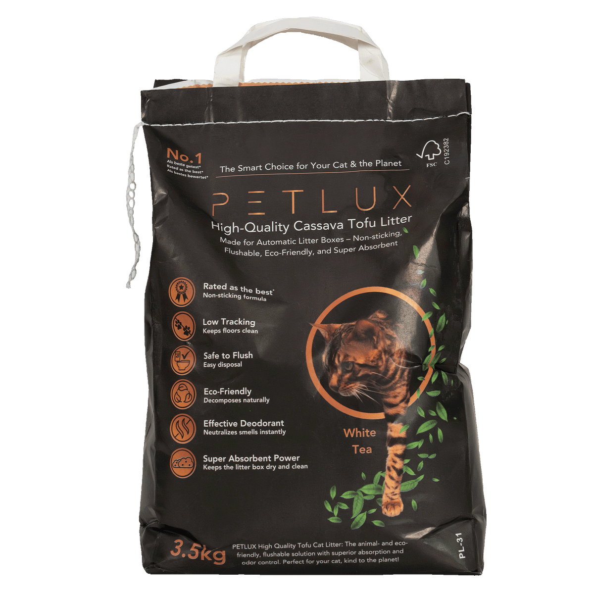 Cassava Tofu Automatic Cat Litter 3.5 kg