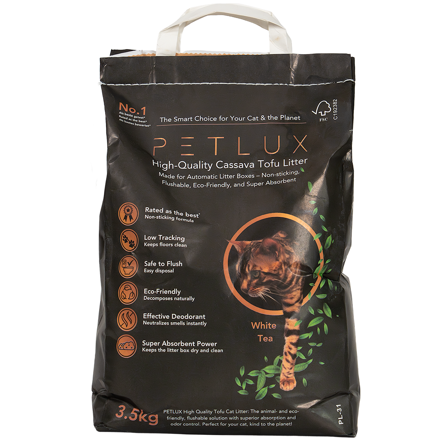 Cassave Tofu Automatische Kattenbakvulling 3,5 kg