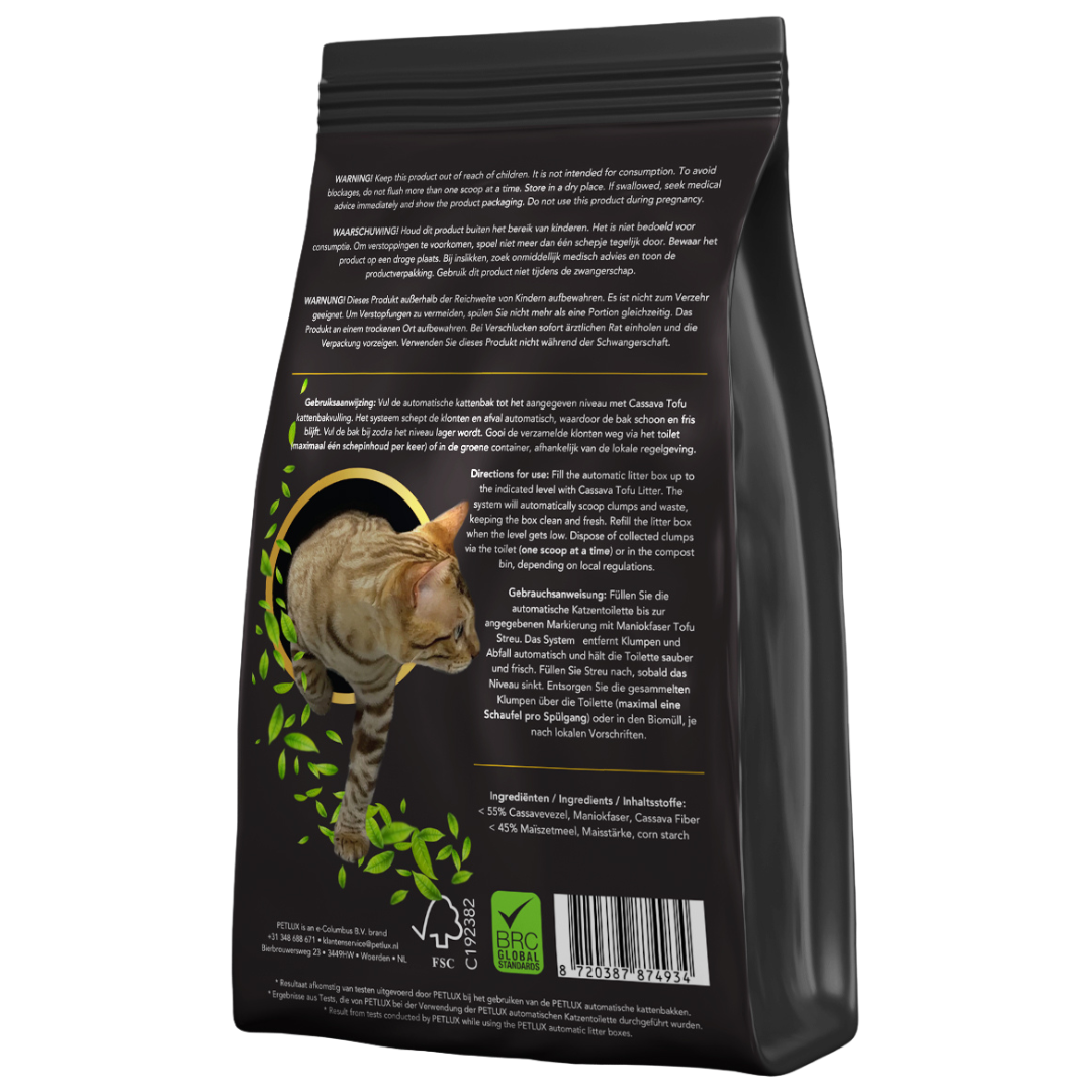 Cassava Tofu Automatic Cat Litter 3.5 kg