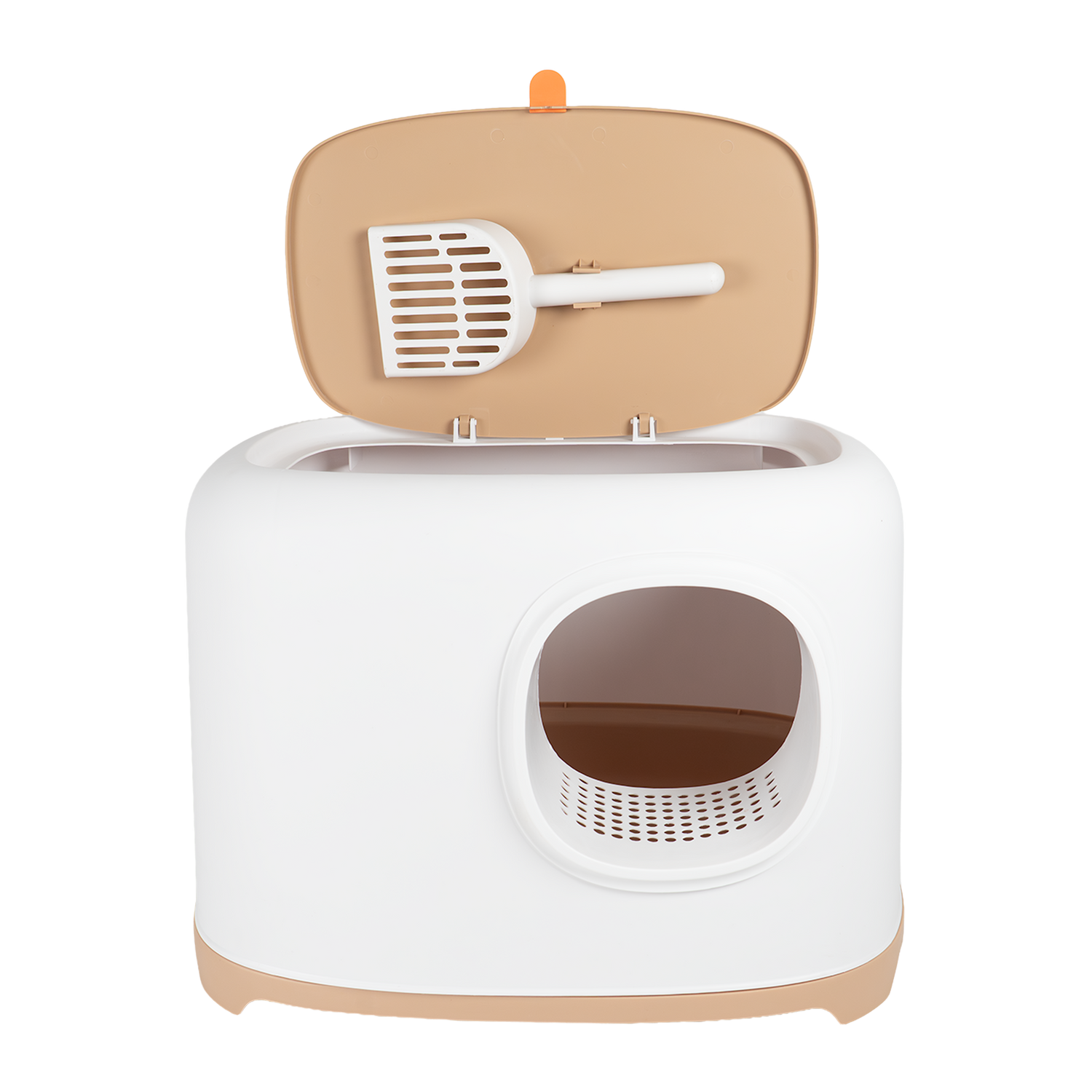 Design kattenbak met deksel