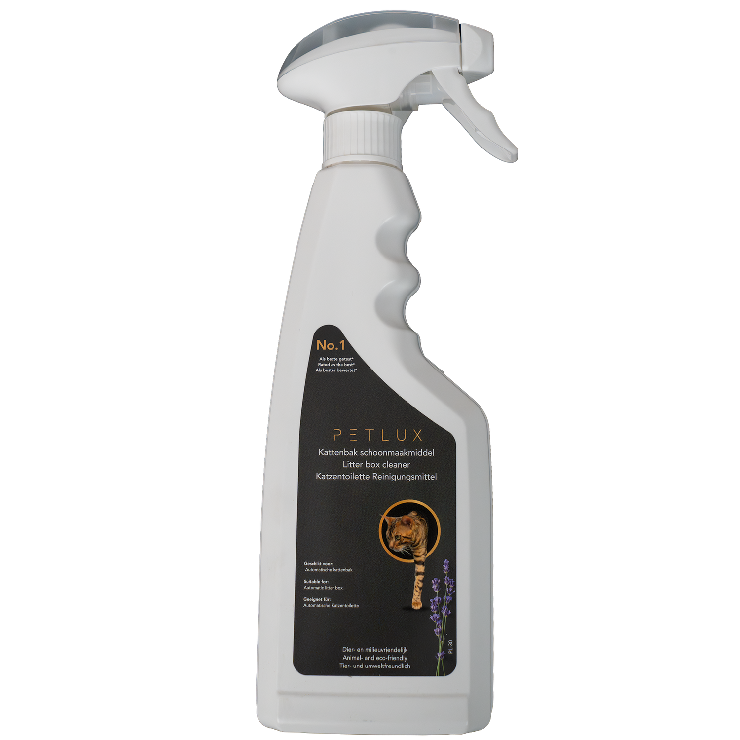 Cat litter cleaner - cleaning agent